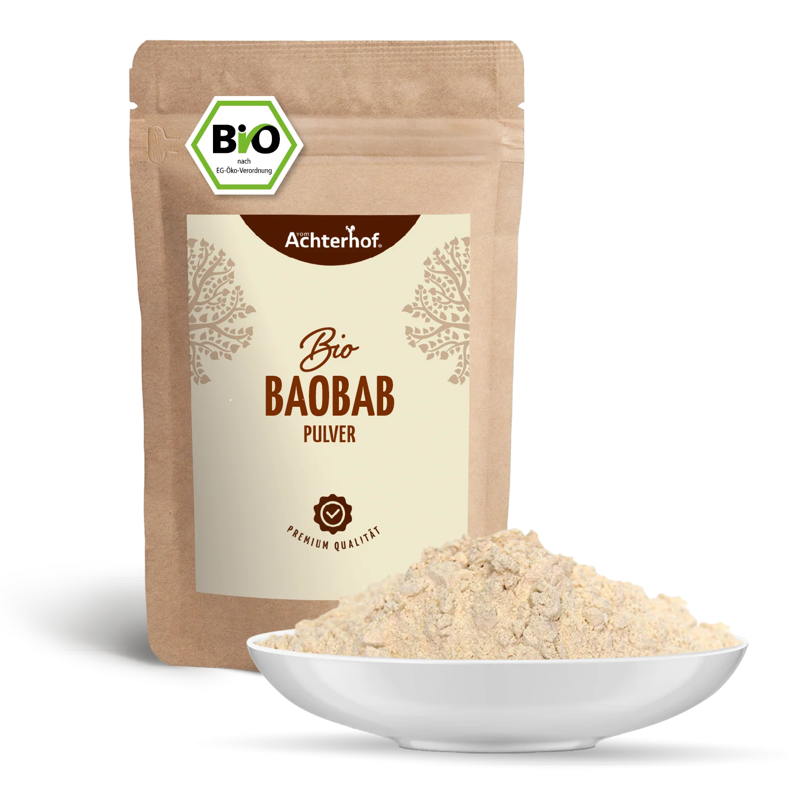 Baobab Pulver Bio (250g) - Image 2