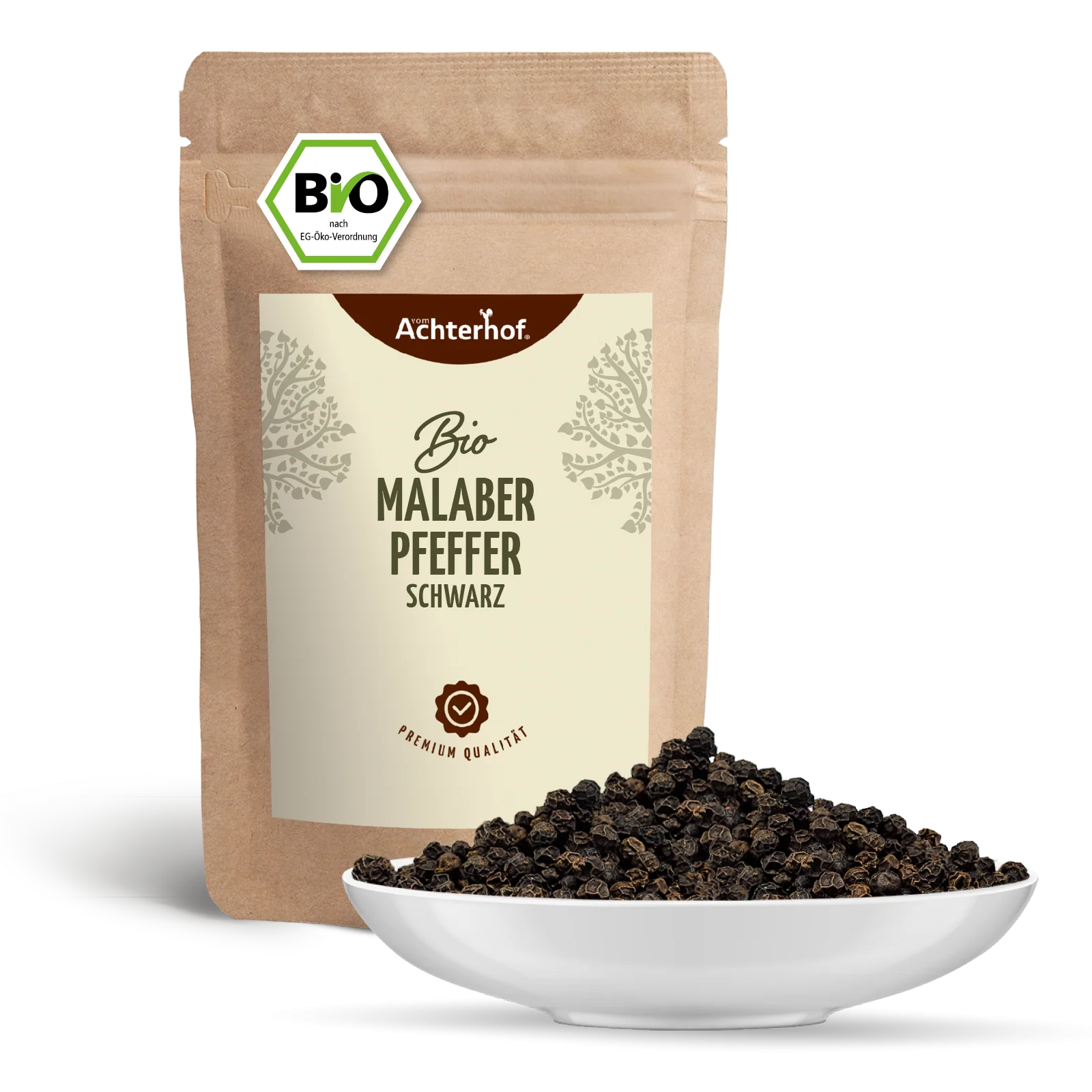 Malabar Pfeffer schwarz ganz Bio (250g) - Image 2