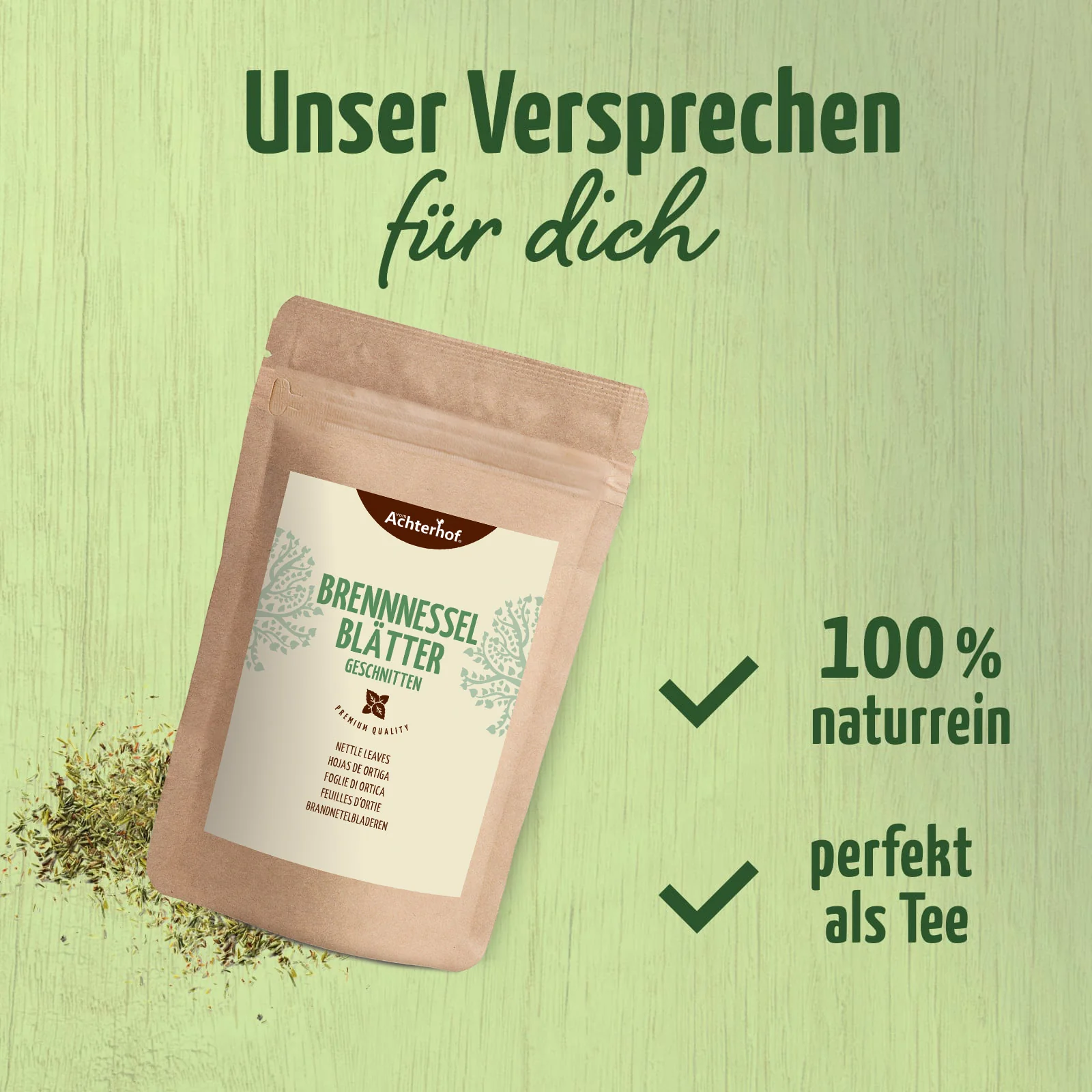 Brennnesselblätter geschnitten (250g) - Image 4