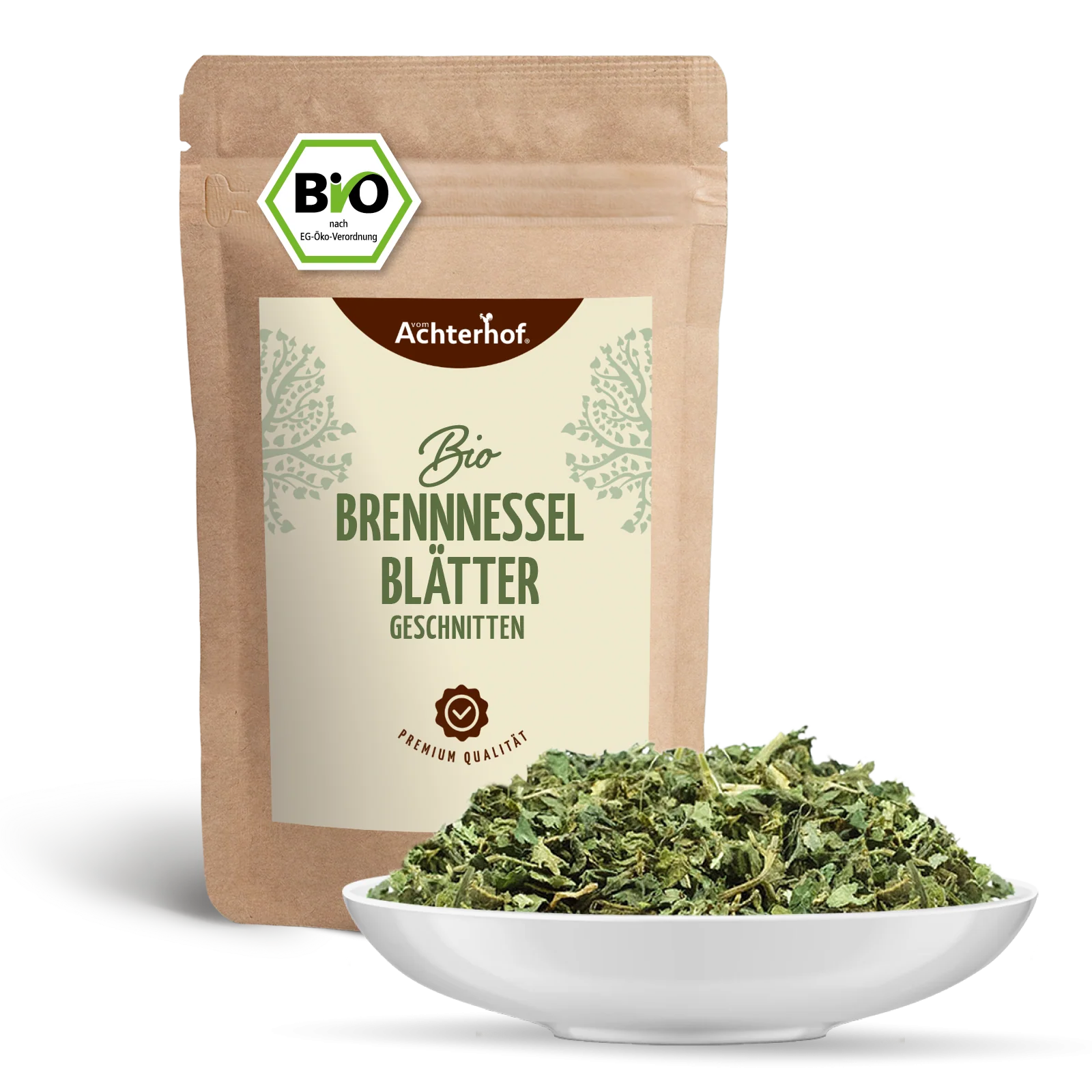 Brennnesselblätter geschnitten Bio (1000g) - Image 3
