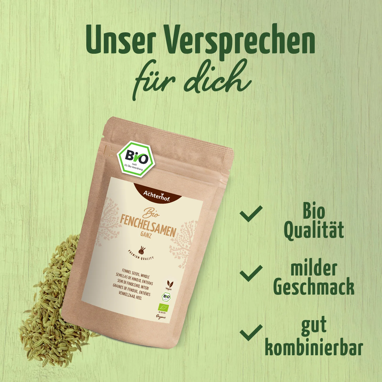 Fenchelsamen ganz Bio (1000g) - Image 4