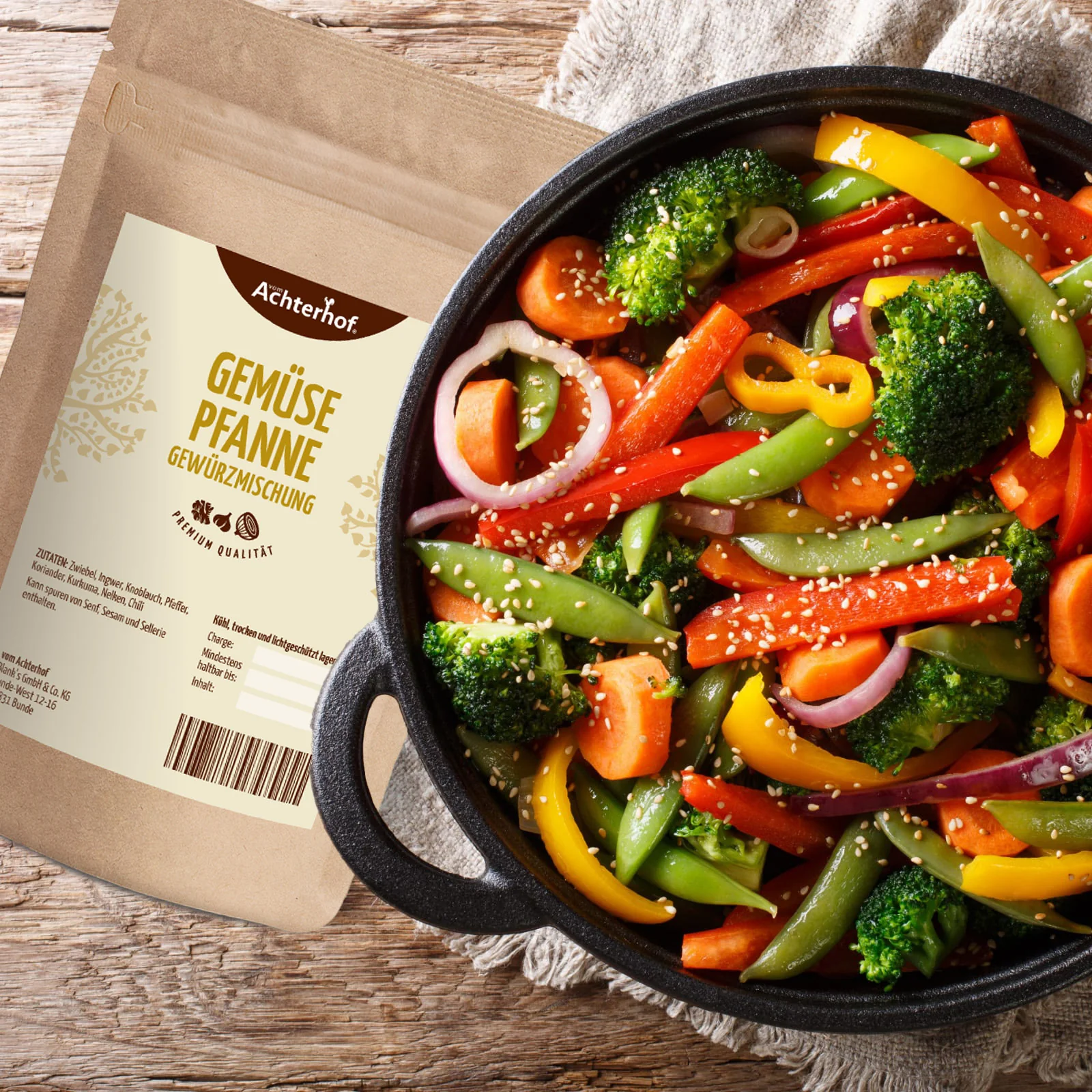 Gemüsepfanne Gewürzmischung (100g) - Image 3