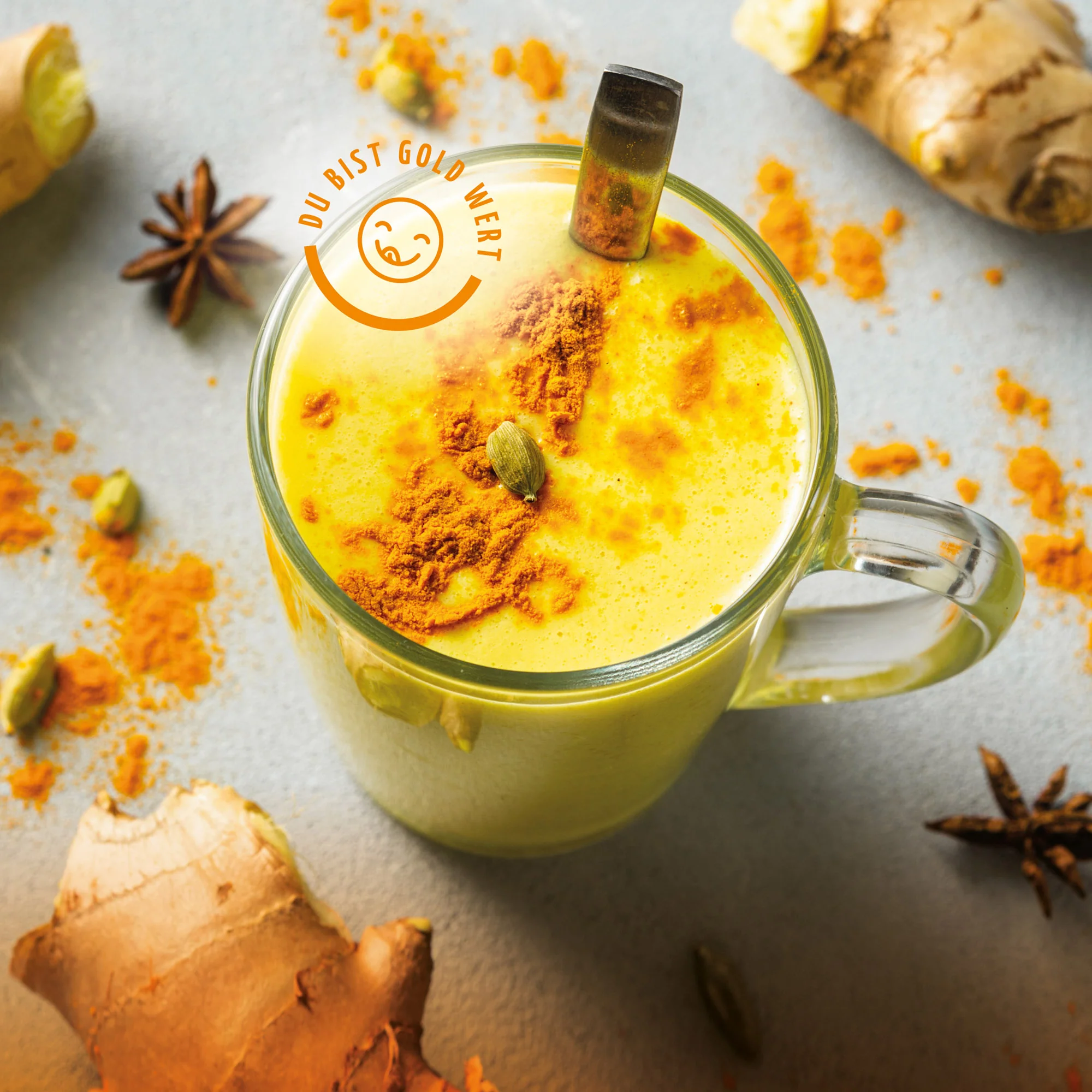 Goldene Milch Gewürzmischung Bio (250g) - Image 4