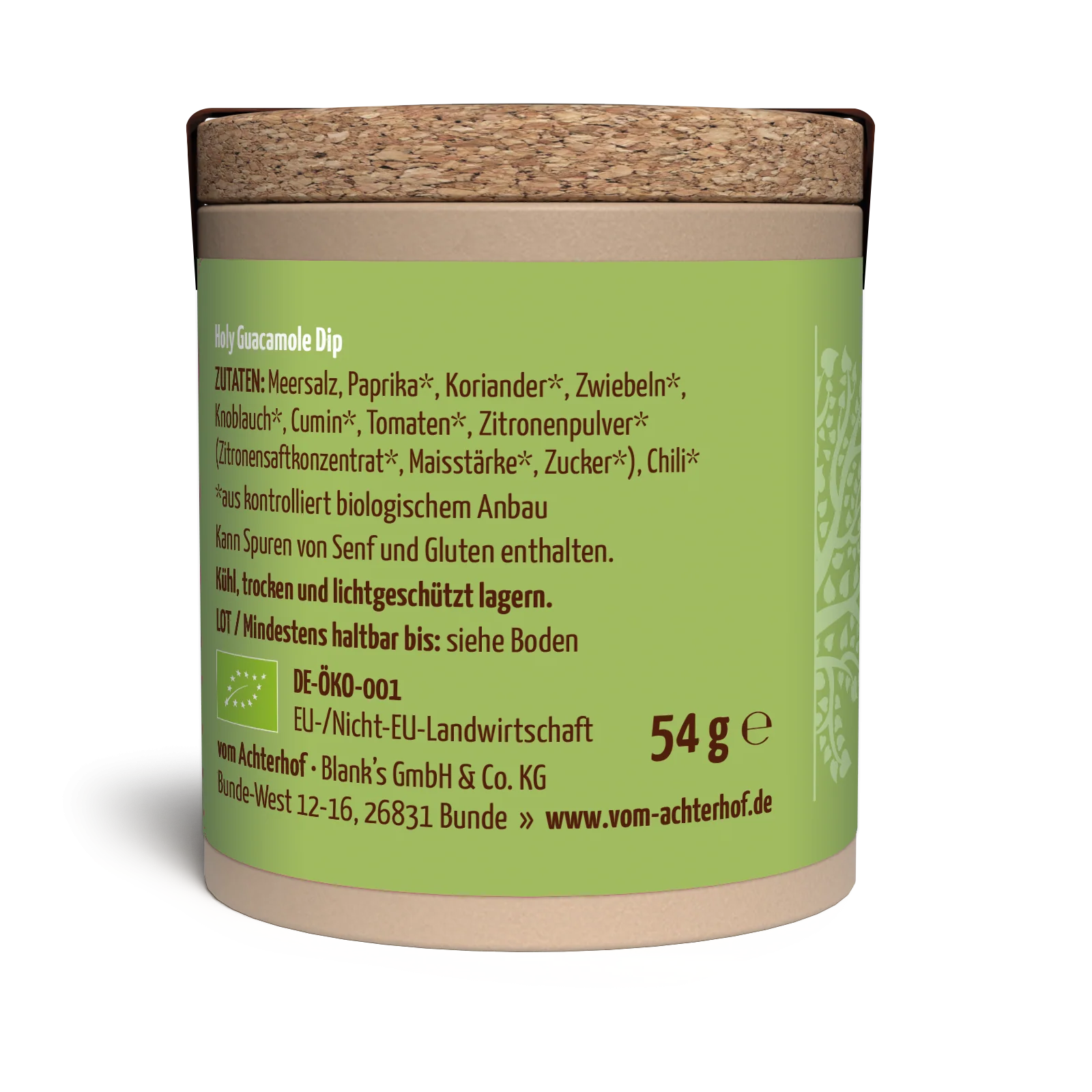 Guacamole Gewürzzubereitung Bio (54g) - Image 2