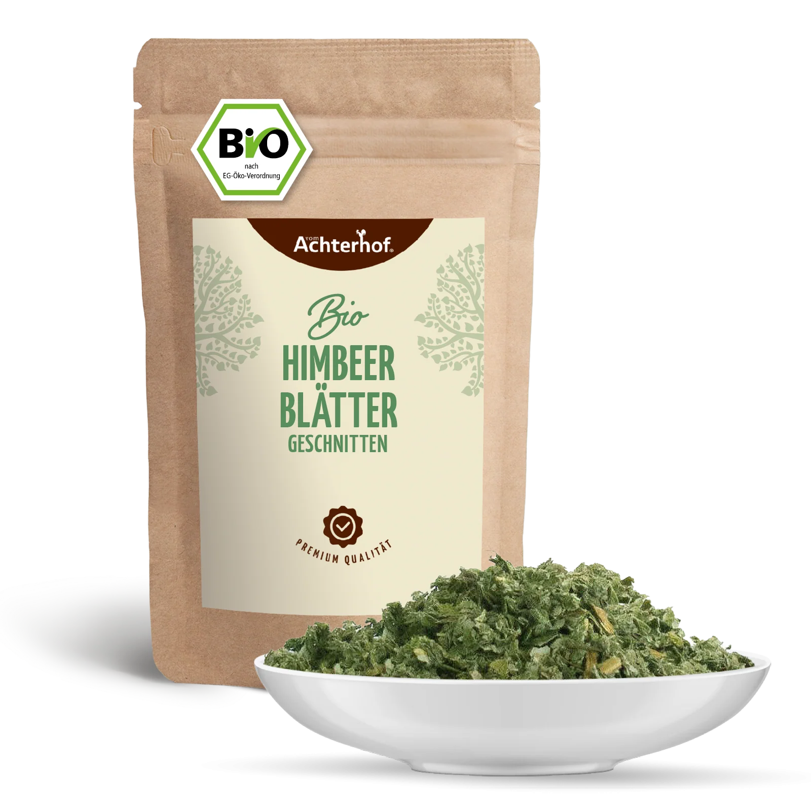 Himbeerblätter geschnitten Bio (500g) - Image 2