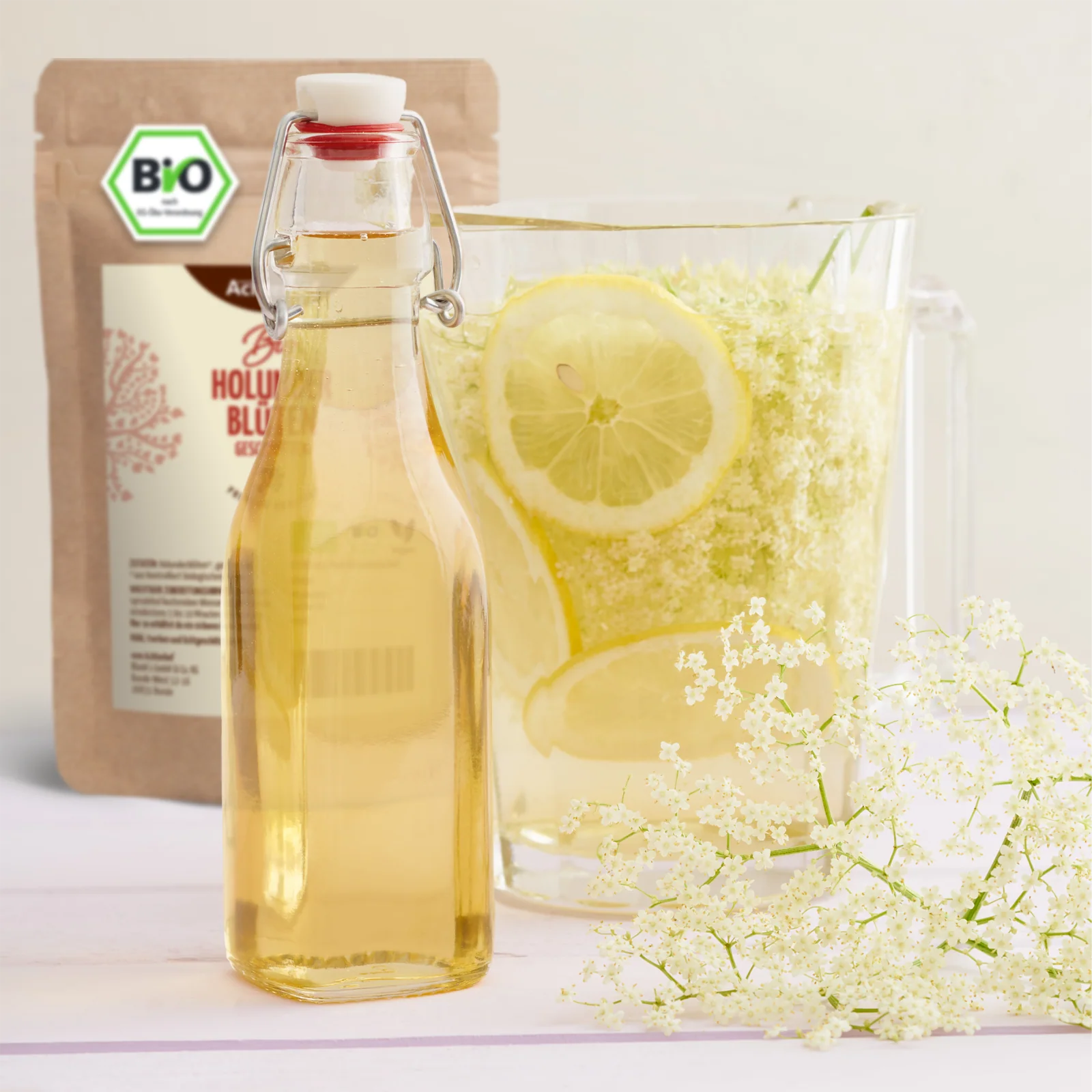 Holunderblüten geschnitten Bio (100g) - Image 4