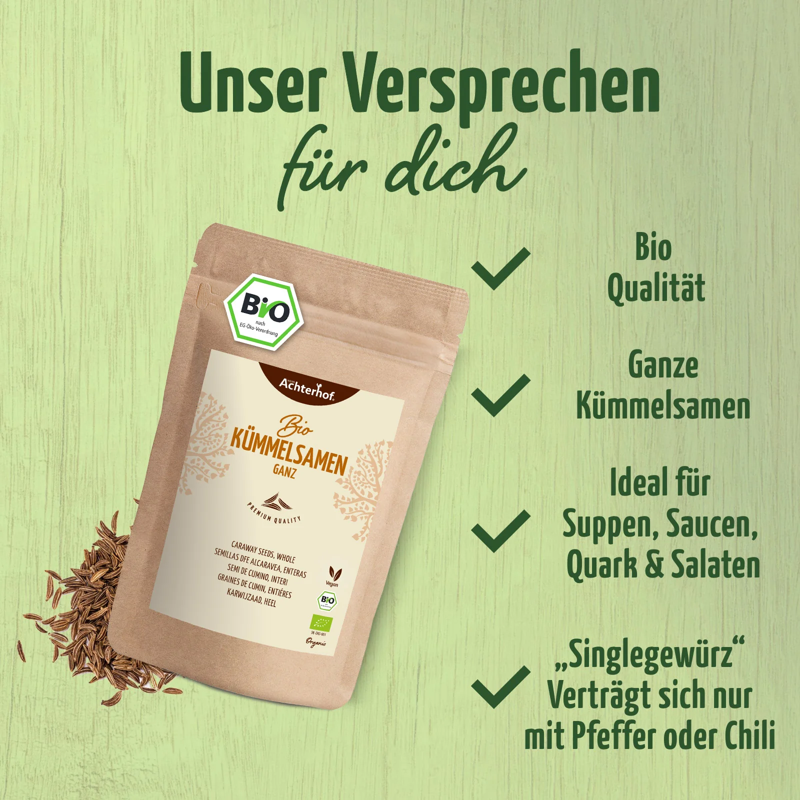 Kümmelsamen ganz  Bio (500g) - Image 4