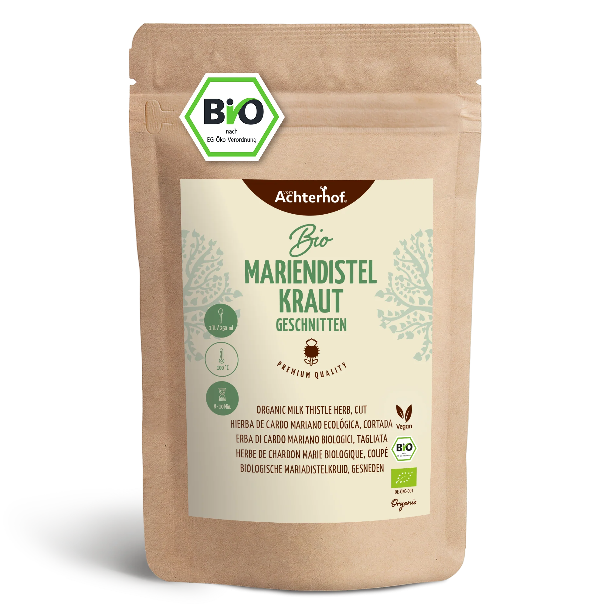 Mariendistelkraut geschnitten Bio (250g)
