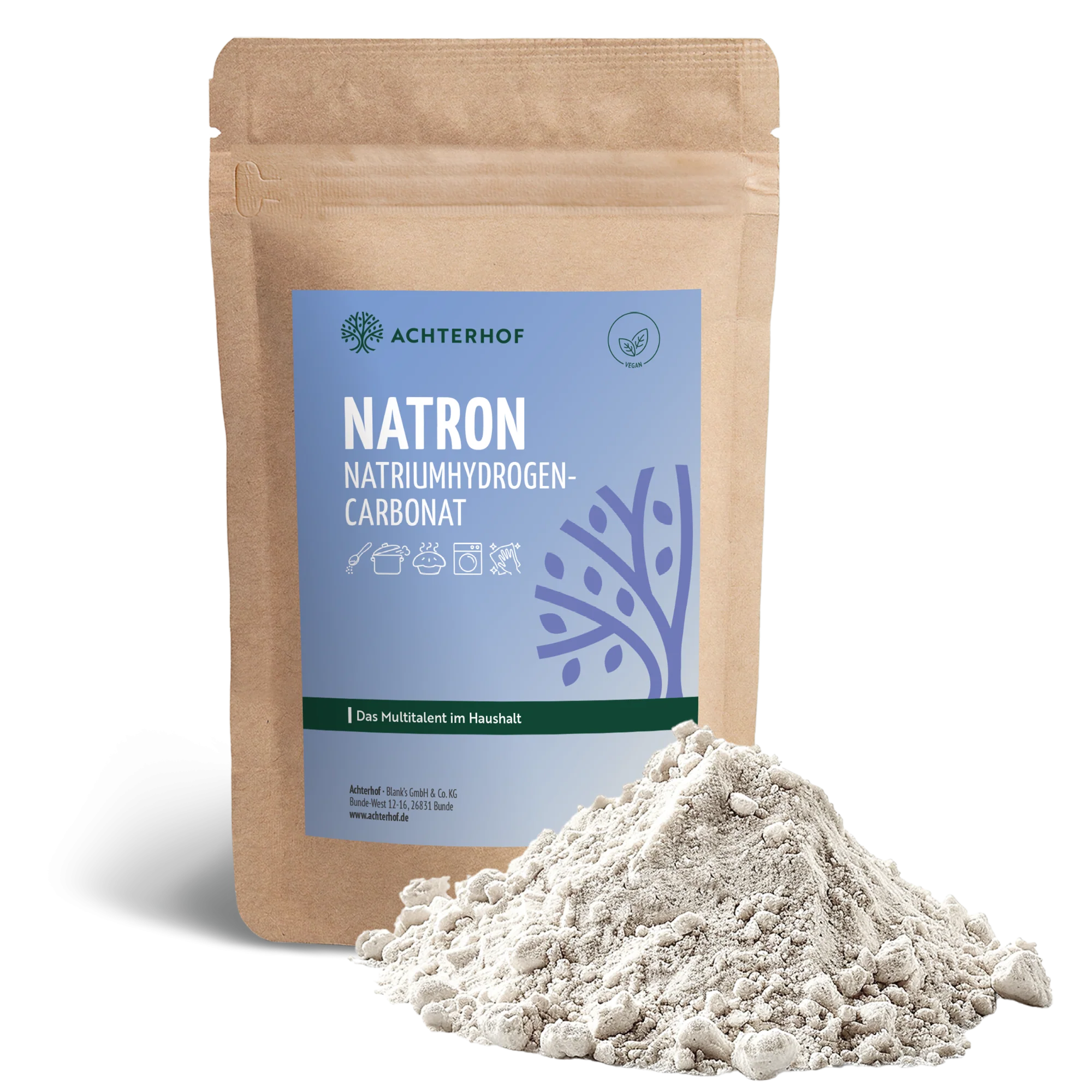 Natron Natriumhydrogencarbonat (1000g) - Image 2