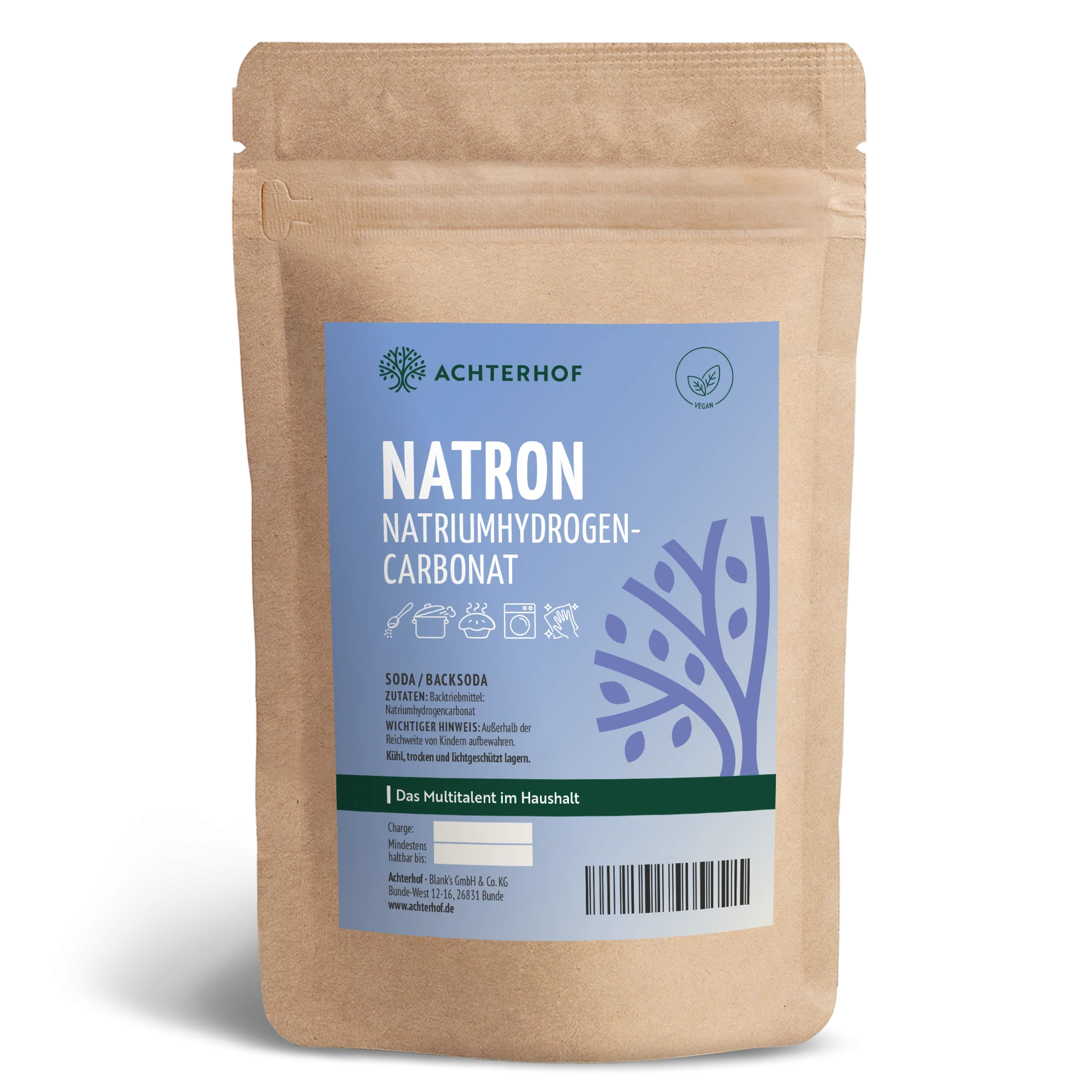 Natron Natriumhydrogencarbonat (250g)