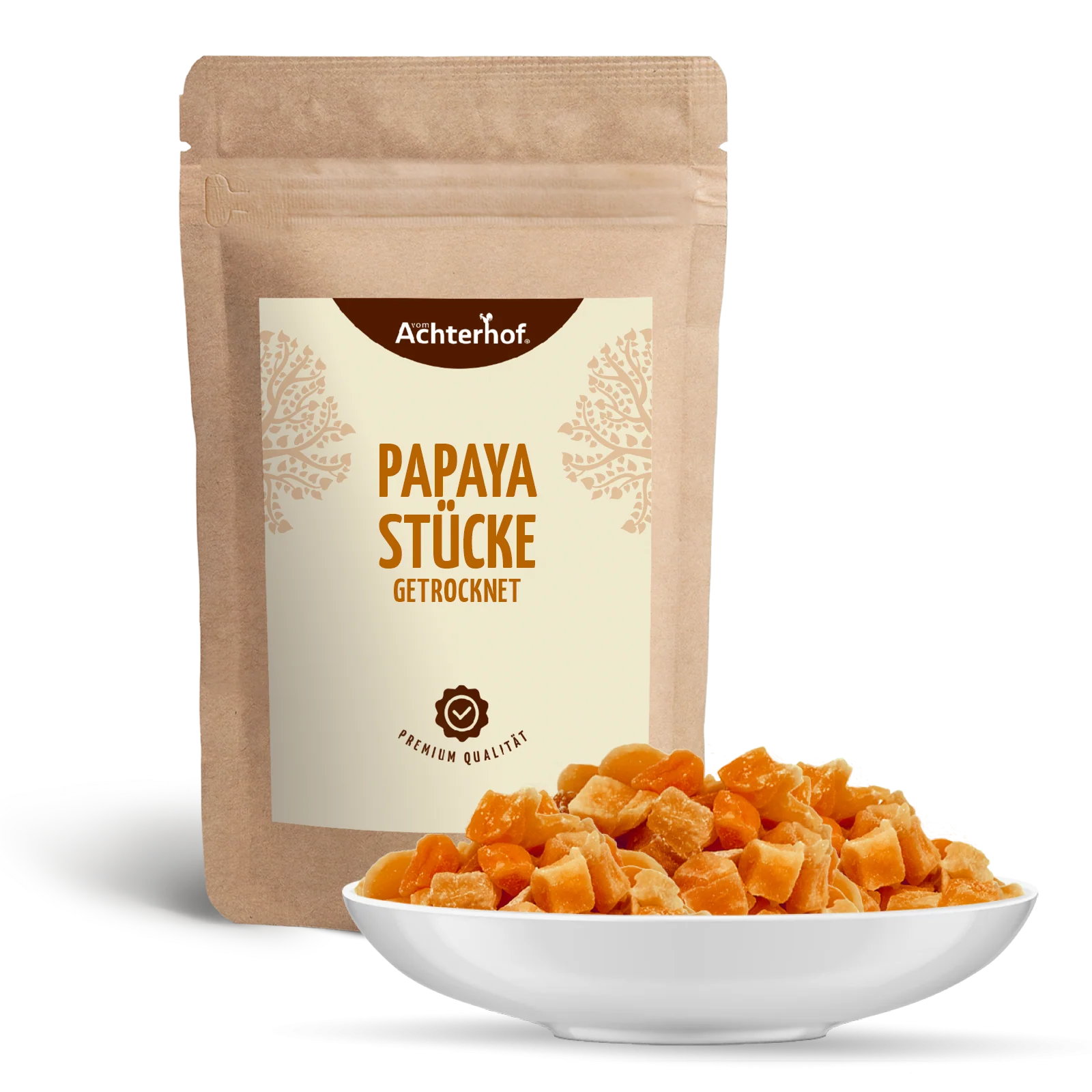 Papayastücke getrocknet & gezuckert (500g) - Image 2