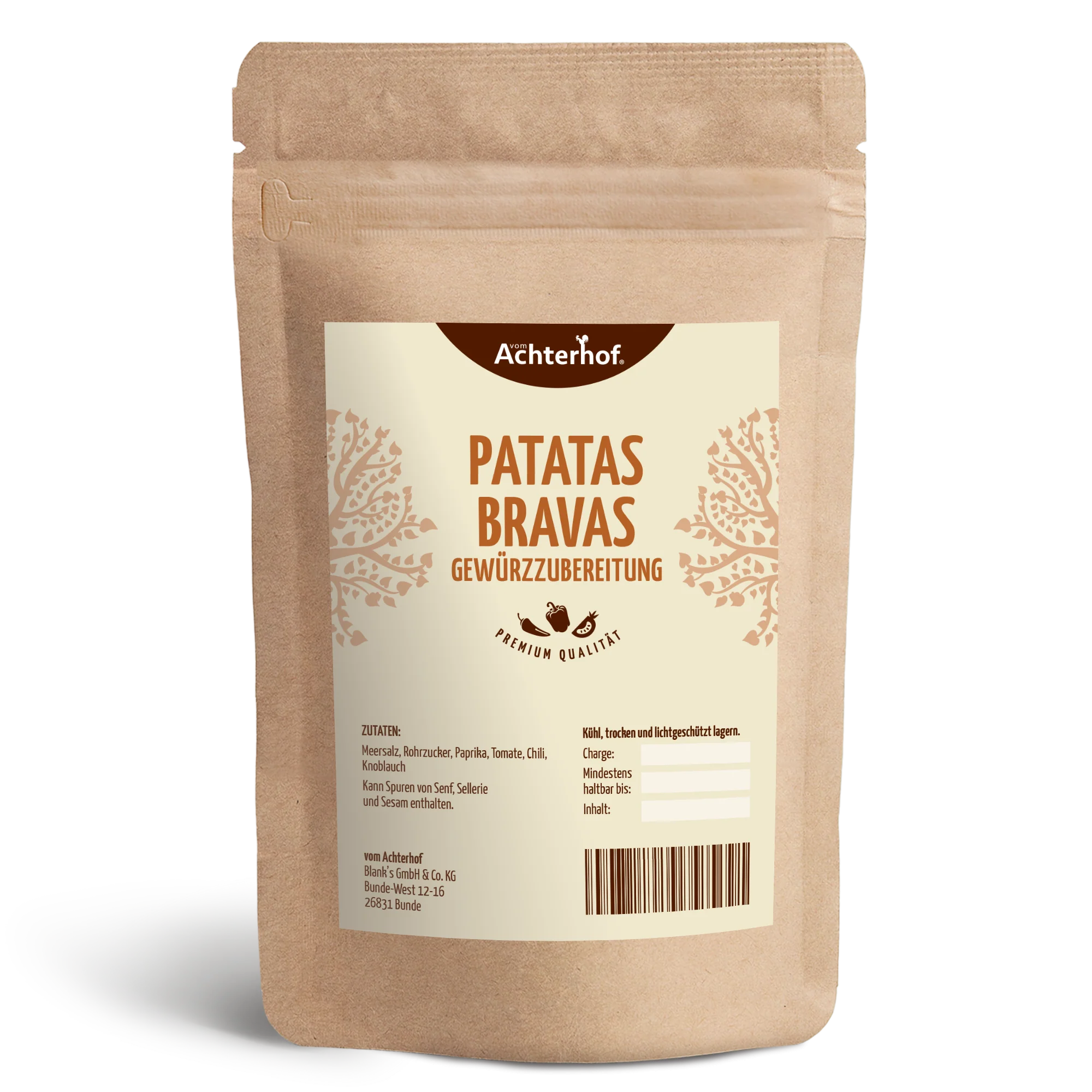Patatas Bravas Gewürzzubereitung (100g)