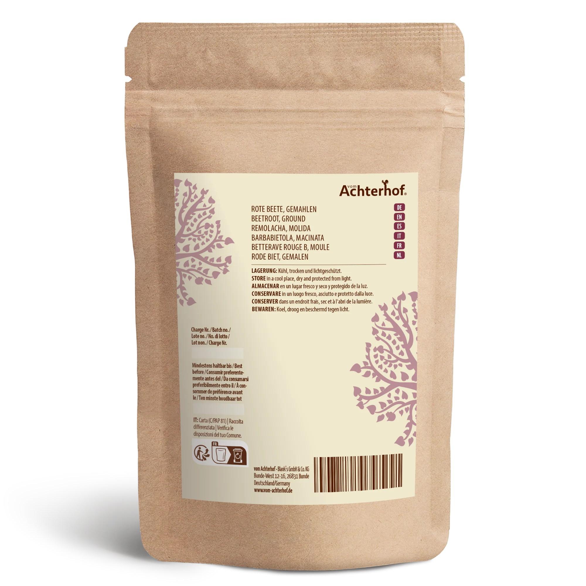 Rote Beete gemahlen (1000g) - Image 2