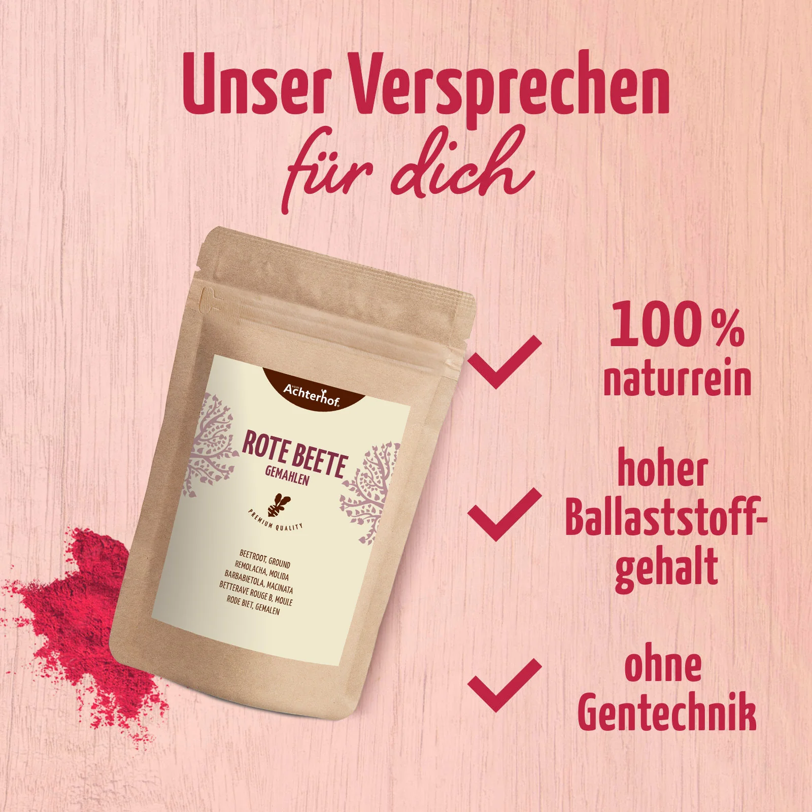 Rote Beete gemahlen (1000g) - Image 4
