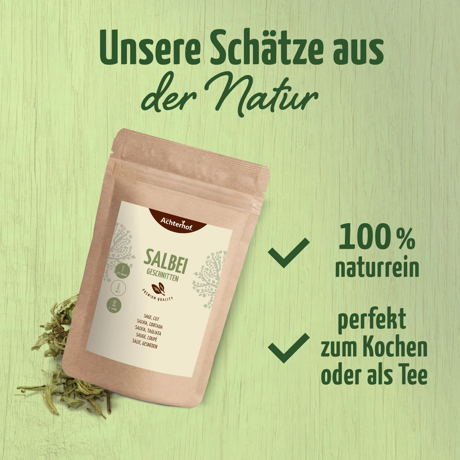 Salbei geschnitten (100g) - Image 6