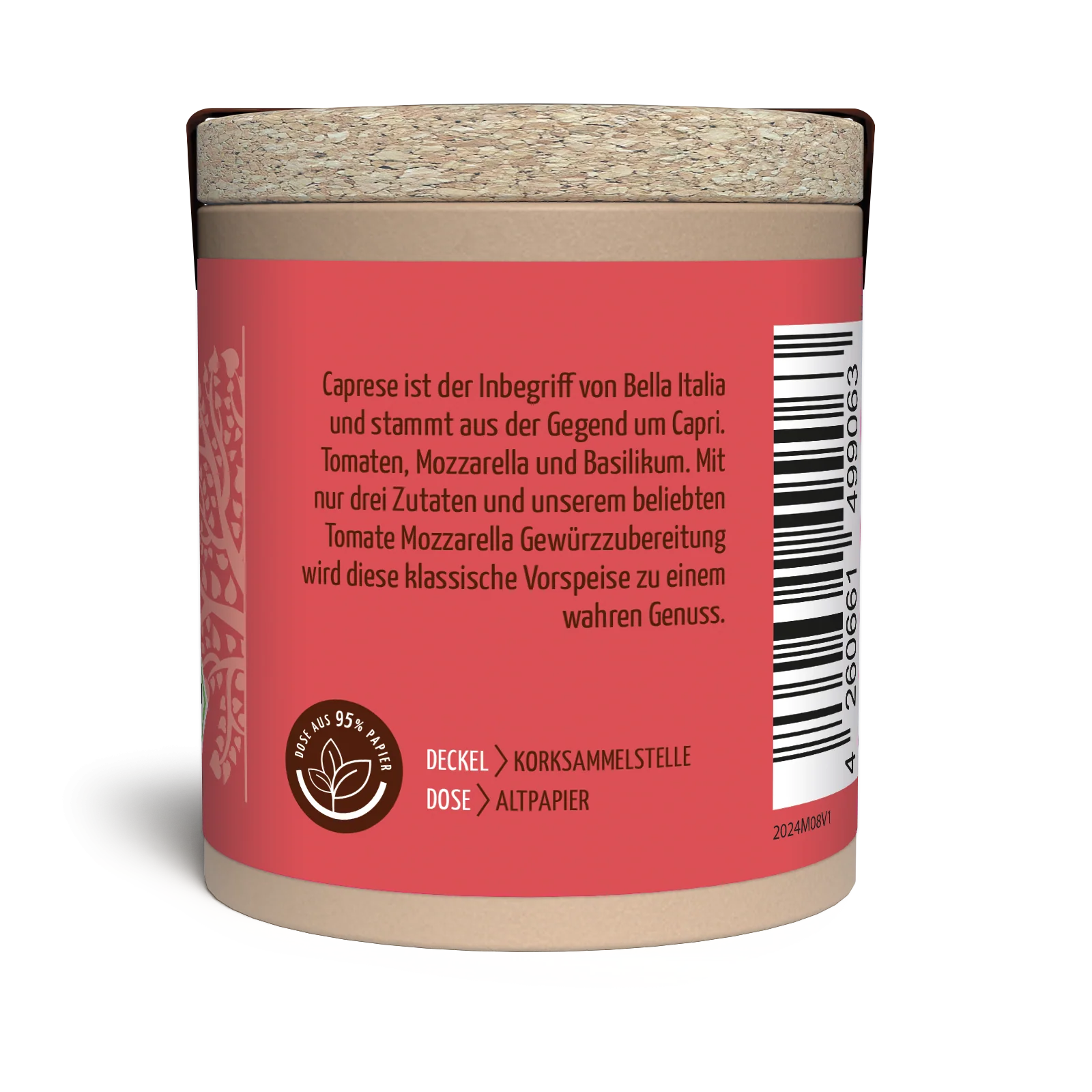 Tomate Mozzarella Gewürzzubereitung Bio (57g) - Image 3
